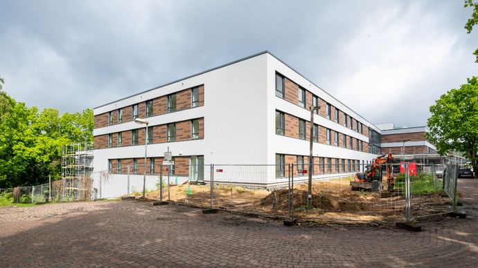 Außenaufnahme Neubau Akutpsychosomatik MEDICLIN Seepark Klinik