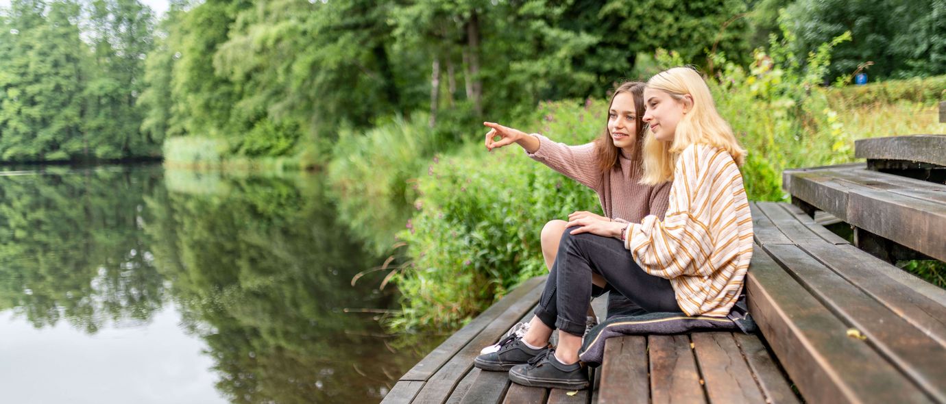 Patientinnen am See