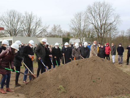 Erweiterung der MEDICLIN Seepark Klinik: Spatenstich für Krankenhaus-Neubau