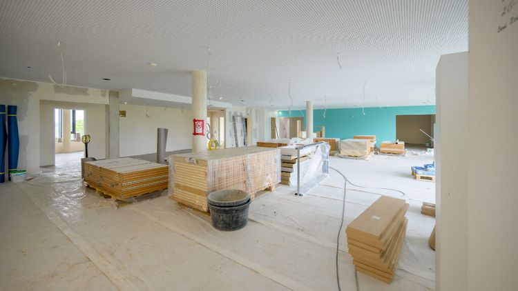 Innenausbau im Neubau Akutpsychosomatik MEDICLIN Seepark Klinik Bad Bodenteich